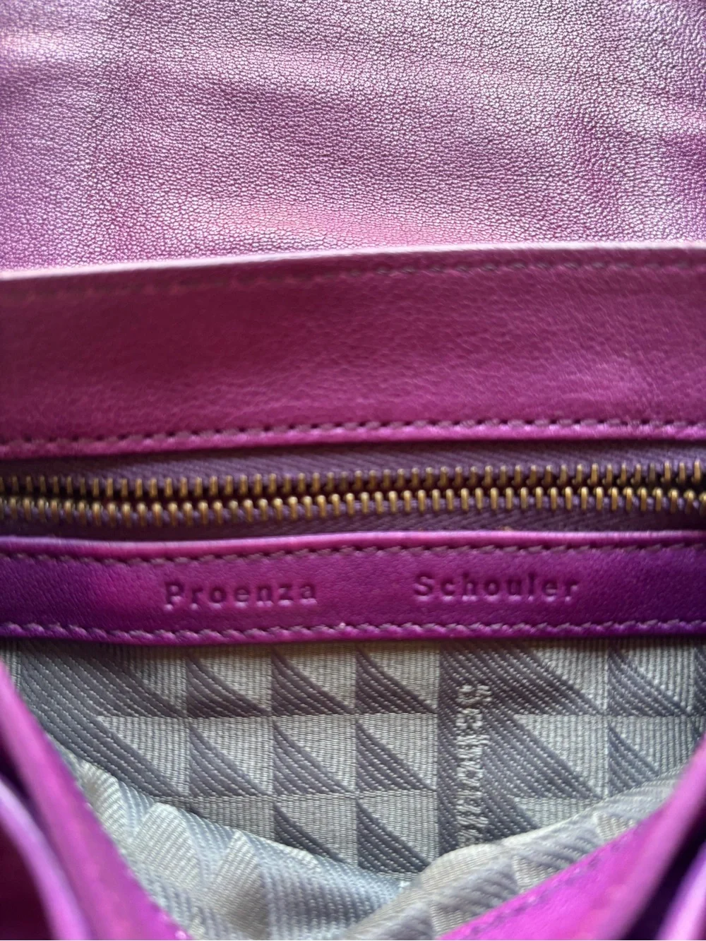 Proenza Schouler PS1 Mini in Veruca Salt Purple
